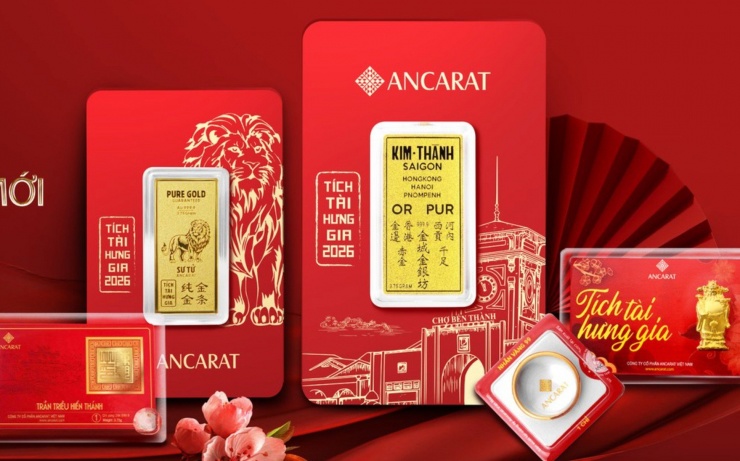 Sản phẩm vàng mini của Ancarat