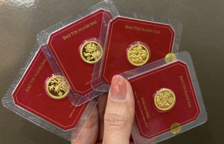 Các sản phẩm vàng mini 0,1 chỉ hút khách trong dịp Tết và dịp Thần Tài năm 2026