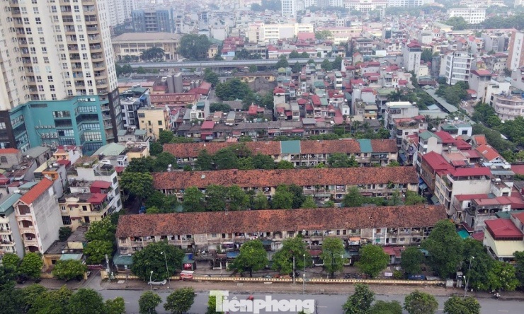 Khu tập thể 3 tầng trên địa bàn phường Hà Đông