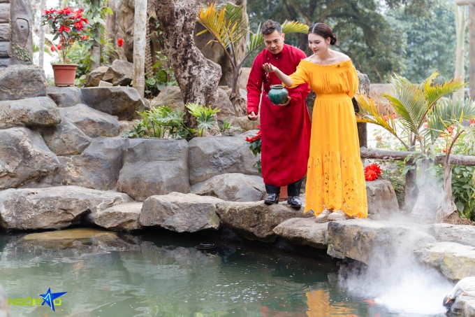 Ao cá, vườn hoa trong biệt phủ 10.000 m2 của Phạm Phương Thảo - 9