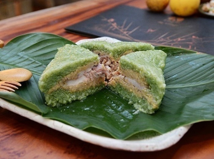 Bánh chưng ngon và bổ dưỡng, nhưng khi đã bị chua, mốc, ăn vào sẽ nguy hiểm. (Ảnh minh hoạ)