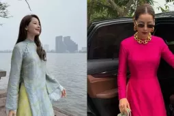 Chi Pu giữ đúng lời hứa “mỗi mùng một bộ”, xứng danh "nữ thần áo dài" mùa Tết