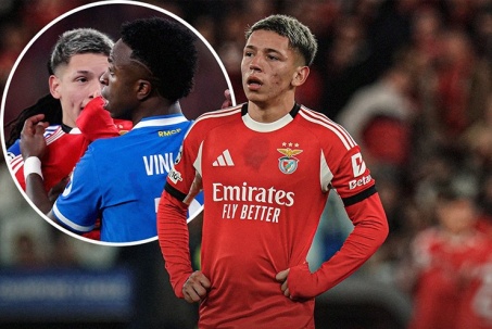 Học trò Mourinho lăng mạ Vinicius ở Cúp C1, đối mặt lệnh cấm 10 trận