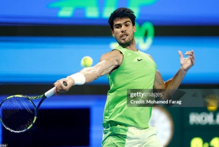 Video tennis Alcaraz - Rublev: Bùng nổ break-point, chính thức thành cựu vương (Qatar Open)