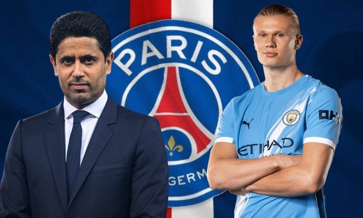 PSG muốn chiêu mộ Haaland nhưng thừa nhận sẽ gặp nhiều khó khăn