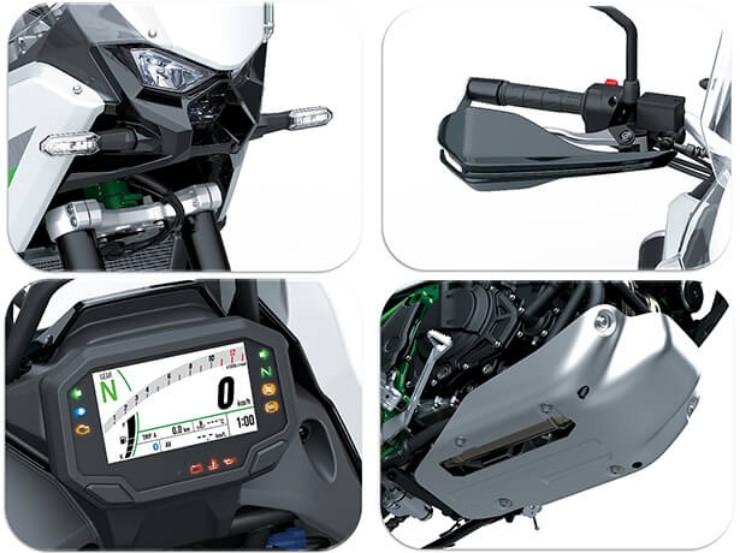 Tân binh Kawasaki KLE500 "chào sân" với loạt trang bị ấn tượng - 2