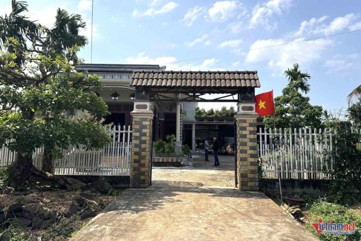 Ông Trịnh Văn Dương xây dựng ngôi nhà hơn 1 tỷ đồng vào năm 2010. Ảnh: Hải Dương