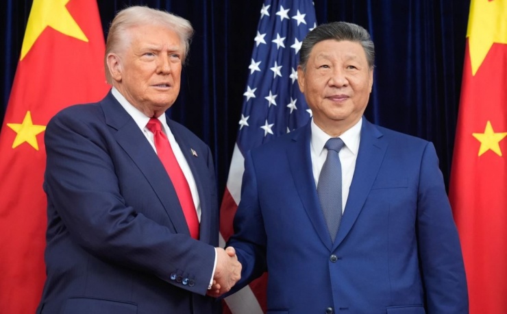 Tổng thống Trump và Chủ tịch Trung Quốc Tập Cận Bình. Ảnh: AP