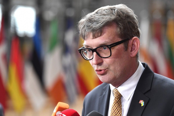 Bộ trưởng Quốc phòng Đan Mạch Troels Lund Poulsen. Ảnh: AP