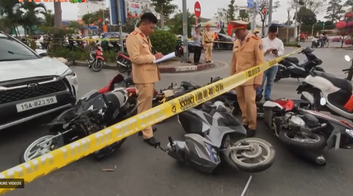 Hiện trường vụ tai nạn