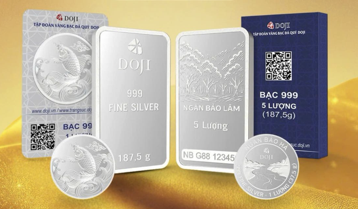 DOJI là cái tên mới nhất gia nhập thị trường bạc tích trữ