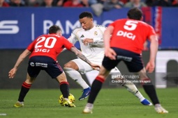Video bóng đá Osasuna - Real Madrid: Phạt đền mở điểm, cay đắng phút 90 (La Liga)