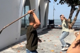 Nhóm du khách bị rượt đánh ở Vũng Tàu