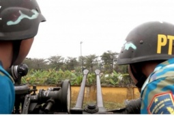 Trận địa pháo phòng không bảo vệ bầu trời đầu năm mới