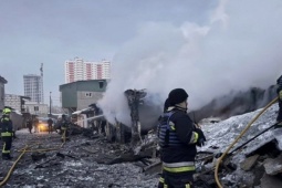 Nổ lớn rung chuyển Kiev sau khi Ukraine hứng loạt tên lửa đạn đạo