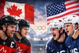 Canada đối đầu Mỹ: Trận siêu kinh điển trên băng ở Thế vận hội mùa Đông 2026