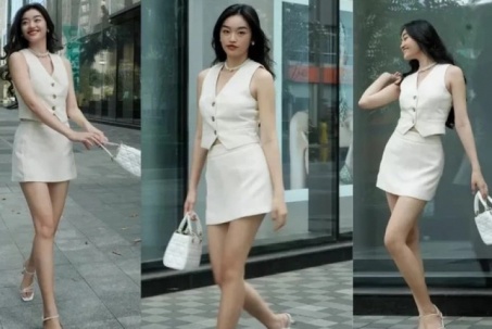 Những mẫu thời trang du Xuân gây ấn tượng