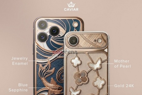 Caviar ra mắt iPhone Air làm từ da bê, khảm xà cừ và vàng 24k, giá gần 300 triệu đồng