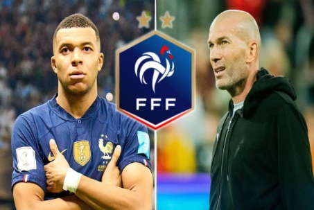 HLV Zidane đạt thỏa thuận dẫn dắt tuyển Pháp, Mbappe mừng “như cá gặp nước”