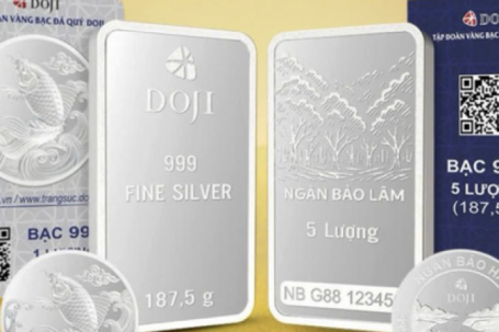 Giá bạc tăng nóng trước ngày Thần Tài, một tập đoàn vàng bất ngờ lấn sân bán bạc