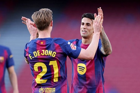 Nóng bảng xếp hạng La Liga: Barcelona tái chiếm ngôi đầu từ tay Real Madrid