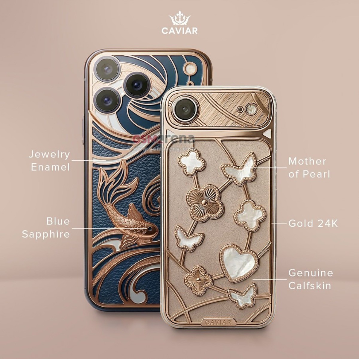 Caviar ra mắt iPhone Air làm từ da bê, khảm xà cừ và vàng 24k, giá gần 300 triệu đồng - 2
