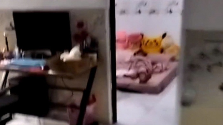 Hiện trường xảy ra vụ việc.