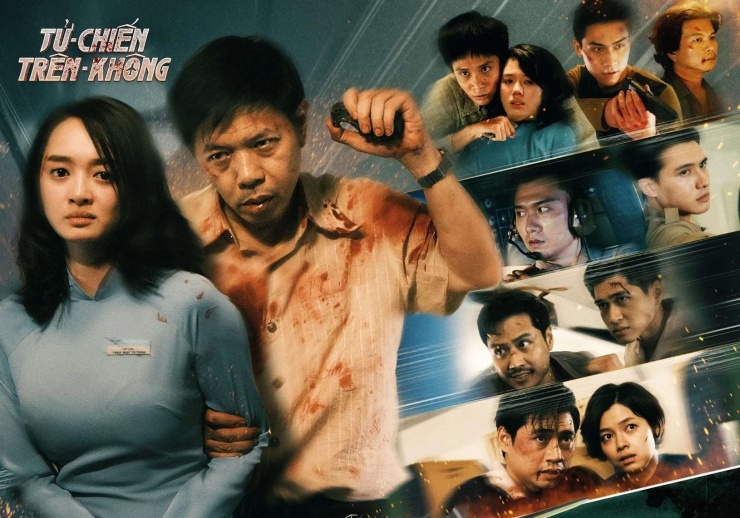 "Tử chiến trên không" – với tên tiếng Anh Hijacked – còn được xếp vào danh sách những phim hành động đáng xem nhất hiện có trên các nền tảng trực tuyến. Ảnh: NSX