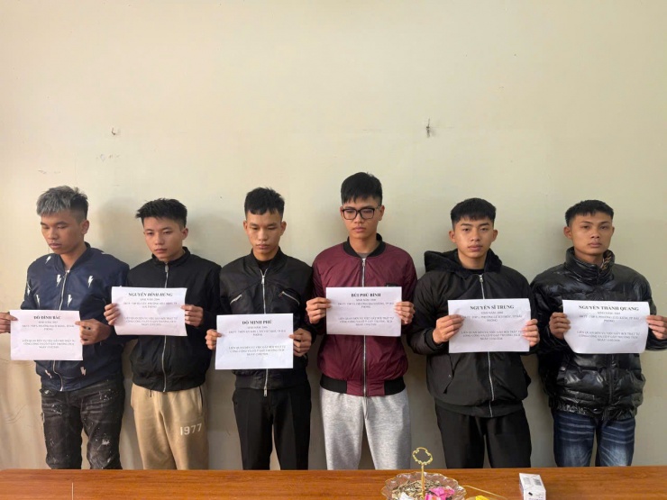 Cơ quan công an triệu tập các đối tượng liên quan. Ảnh: Cơ quan công an.