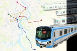Mạng lưới metro TP HCM đến năm 2030
