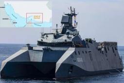 Iran triển khai tàu chiến, tên lửa mới ở eo biển Hormuz