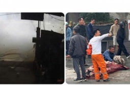 Nổ bình nén khí, 2 người thương vong