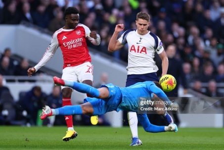Video bóng đá Tottenham - Arsenal: Tưng bừng 5 bàn, Gyokeres - Eze tỏa sáng (Ngoại hạng Anh)