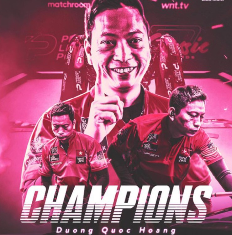 Chức vô địch&nbsp;cá nhân thứ hai thuộc hệ thống World Nineball Tour (WNT) cho Hoàng "Sao"