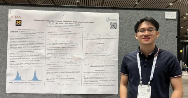 Chàng trai Việt 27 tuổi sở hữu 26 công trình AI, nhận giải thưởng danh giá tại Mỹ