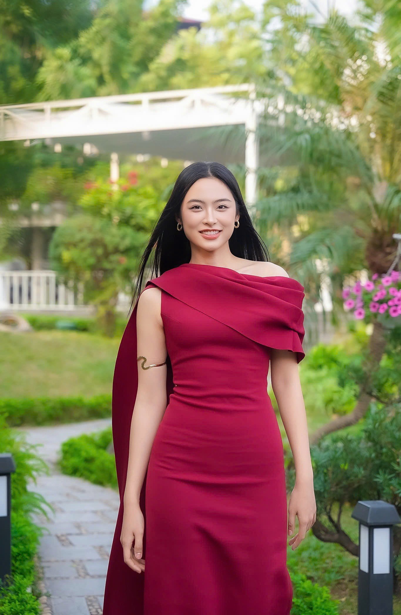 Ngoại hình Á hậu Vân Nhi khi tăng 6 kg - 3