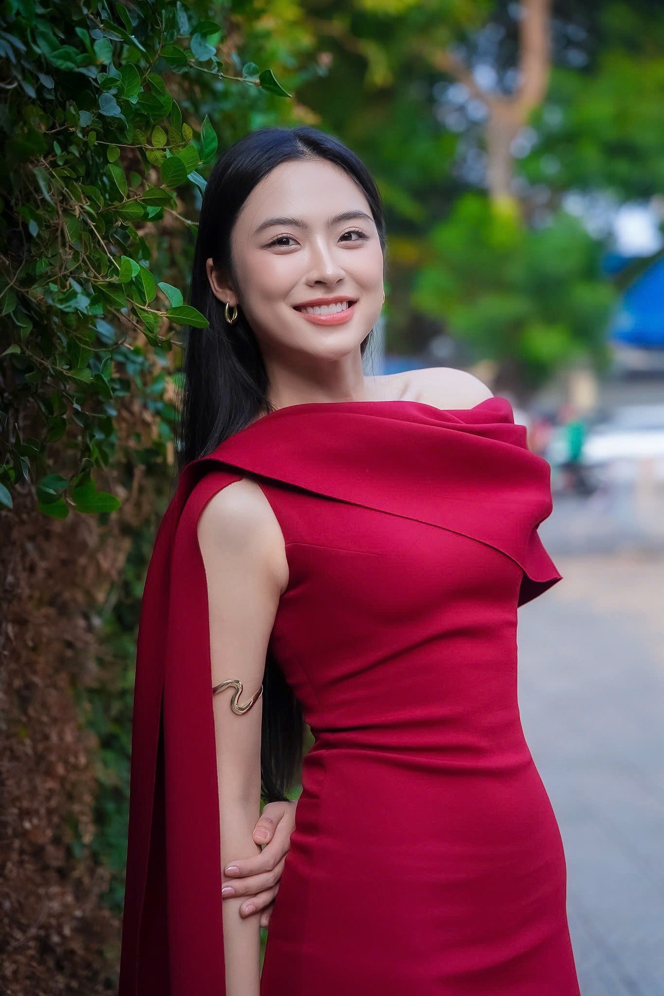 Ngoại hình Á hậu Vân Nhi khi tăng 6 kg - 9