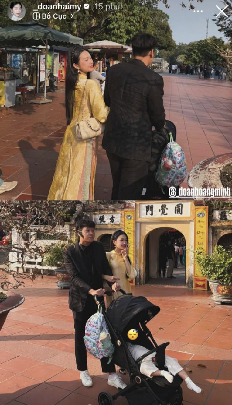 Hình ảnh dịu dàng, đằm thắm của Doãn Hải My trong dịp Tết Nguyên Đán 2026.