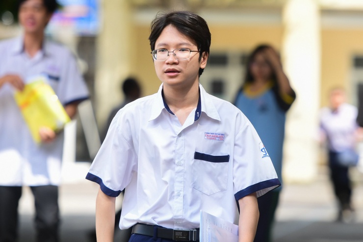 Thí sinh dự thi tốt nghiệp THPT. Ảnh: Nguyễn Huế