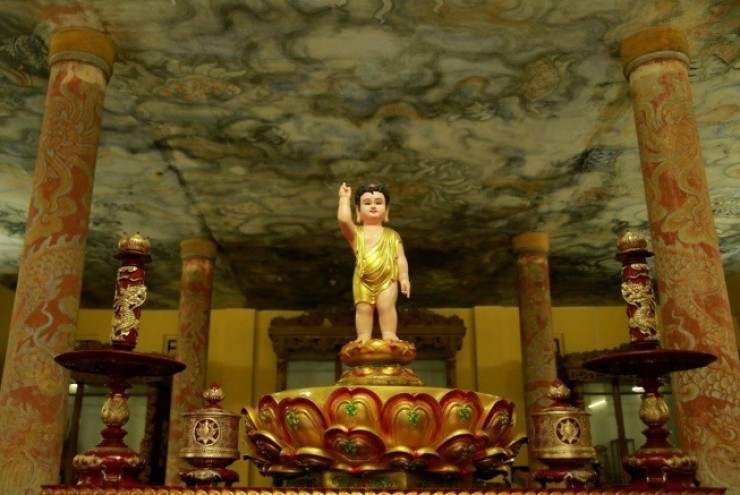 Quốc tự gắn với vị vua thứ 3 triều Nguyễn, có bức tranh rồng lớn nhất Việt Nam