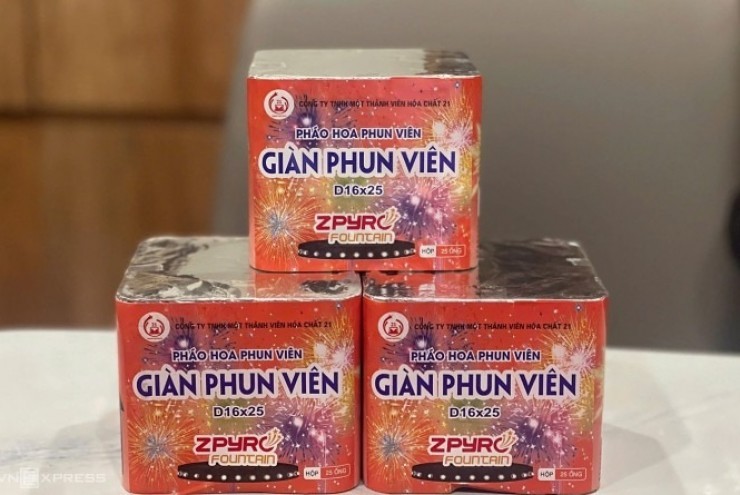 Doanh nghiệp thuộc Bộ Công an được sản xuất pháo hoa nổ