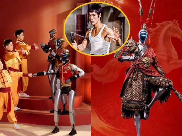 Bí mật sau màn trình diễn robot Trung Quốc múa võ tôn vinh Lý Tiểu Long