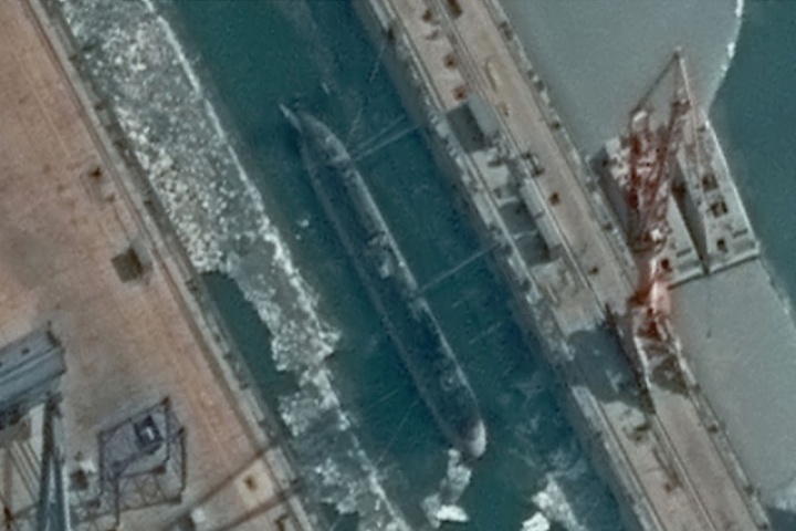 Tàu ngầm hạt nhân mới của Trung Quốc lần đầu lộ diện