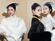 Hoa hậu Hà Trúc Linh lần đầu chung khung hình với Hoa hậu Yến Nhi