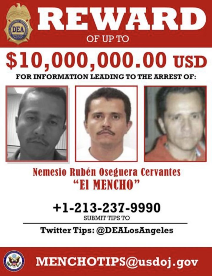 El Mencho dần trở thành mục tiêu truy nã hàng đầu của lực lượng an ninh Mexico và Mỹ. (Nguồn: CNN)