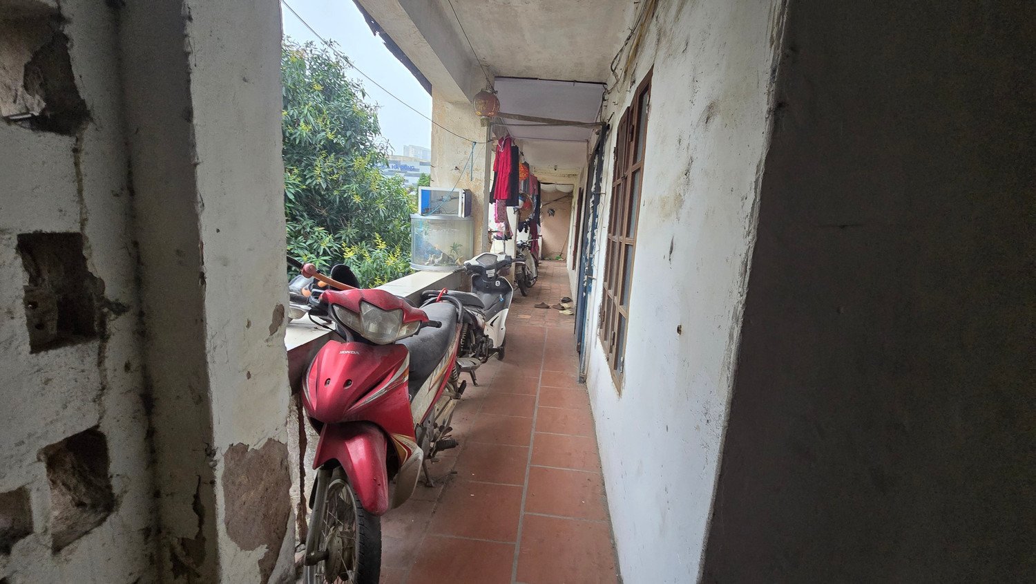 UBND phường Hà Đông cho biết, kết quả kiểm định cho thấy khu tập thể 3 tầng đã xuống cấp nghiêm trọng. Trong đó, nhiều hạng mục kết cấu và bộ phận công trình đã xuất hiện dấu hiệu hư hỏng, bong tróc lớp bê tông bảo vệ, ăn mòn cốt thép, thấm nước kéo dài.