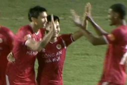 Video bóng đá Thanh Hóa - Công an Hà Nội: Ngược dòng mãn nhãn, điểm nhấn Văn Hậu (V-League)