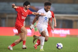 Trực tiếp bóng đá Thể Công Viettel - Nam Định: Xuân Son xông xáo (V-League)