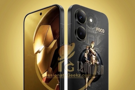 POCO X8 Pro Iron Man Edition lộ diện với thiết kế siêu anh hùng, cấu hình “khủng”