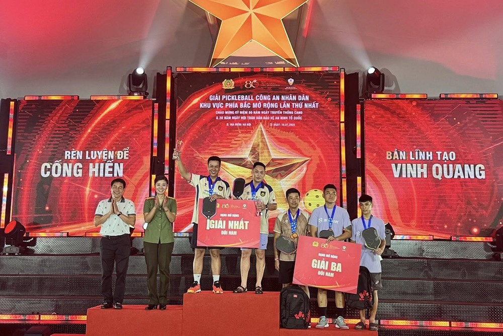 Các VĐV của CLB Pickleball CAND liên tục ghi dấu ấn ở nhiều đấu trường trong nước và quốc tế